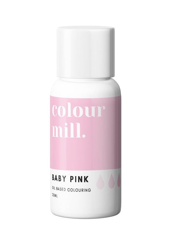 Baby Pink Oil Based Food Coloring for Chocolate & Buttercream 20ml