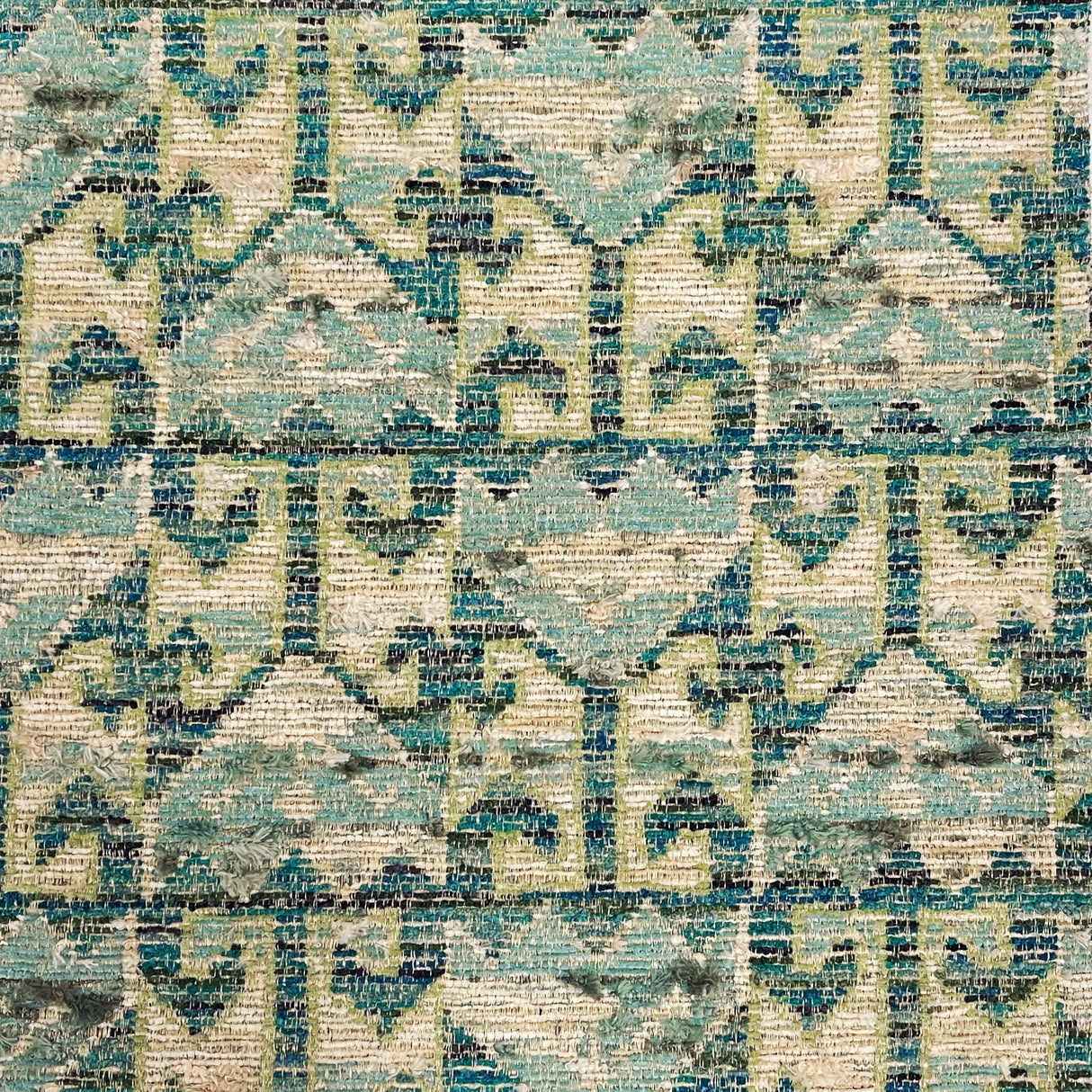 Polyester Jacquard Upholstery Fabric Bazaar Geometric