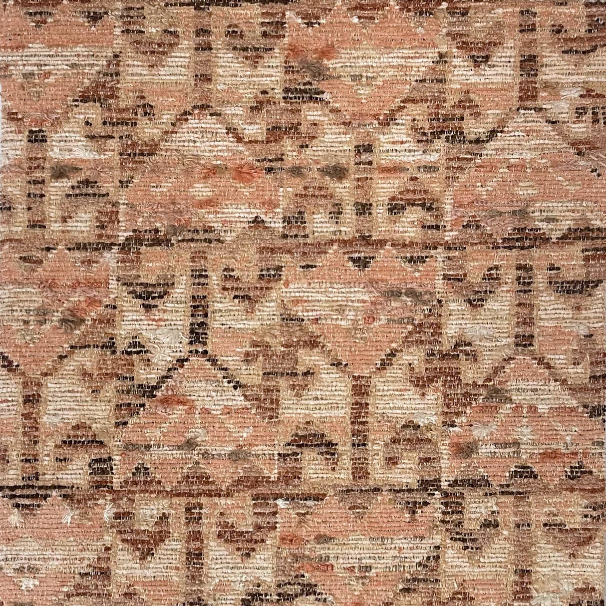 Polyester Jacquard Upholstery Fabric Bazaar Geometric