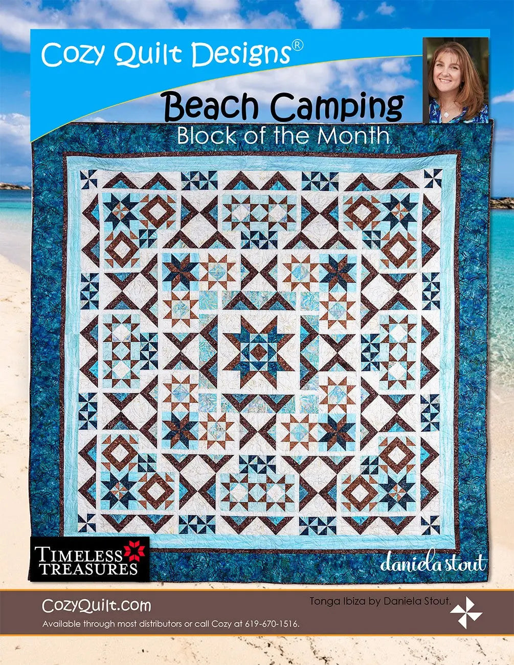Quilt Pattern Beach Camping