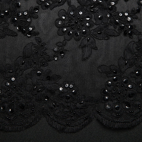 1 Yard Re-Embroidery Lace Fabric Cord Glorious Design Luxurious Texture 52/54" Wide