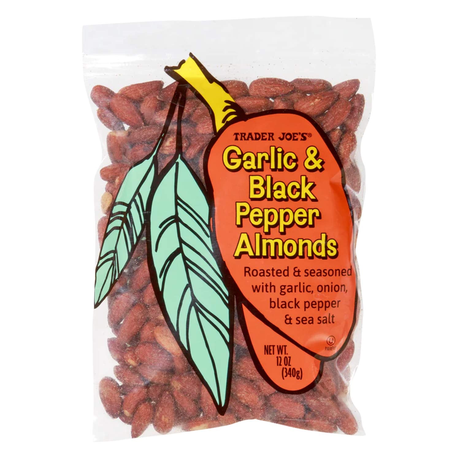 Garlic & Black Pepper Almonds 12 Oz