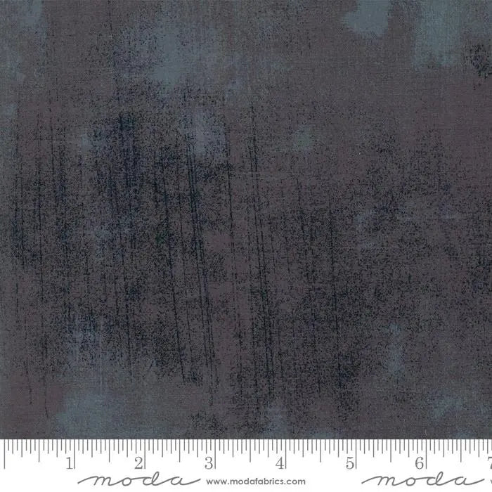 Cotton Print Black Grey Grunge Basics Cordite 44/45" Fabric Per Yard