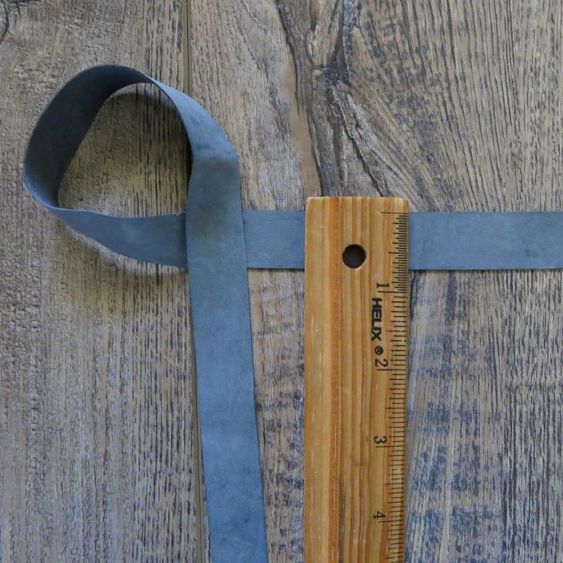 Black 3/4 Inch Rubber Elastic