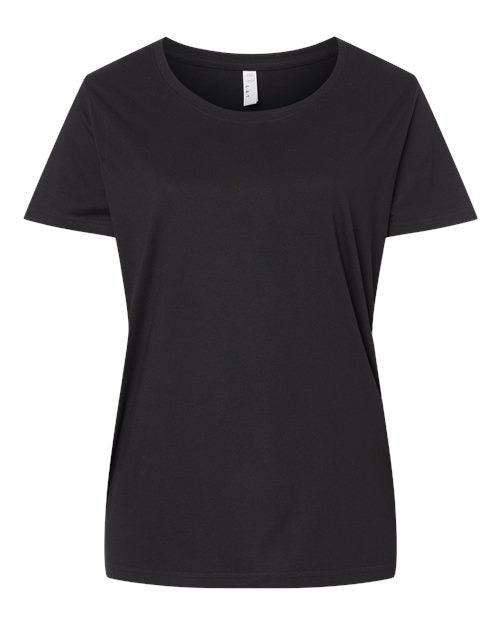 Women's Curvy Collection Fine Jersey Tee