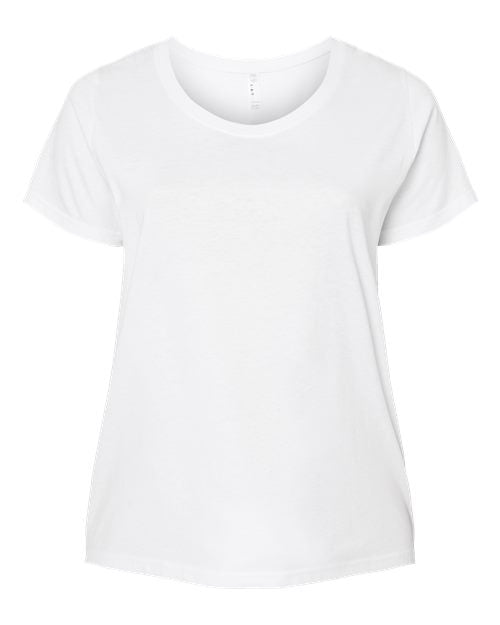Women's Curvy Collection Fine Jersey Tee