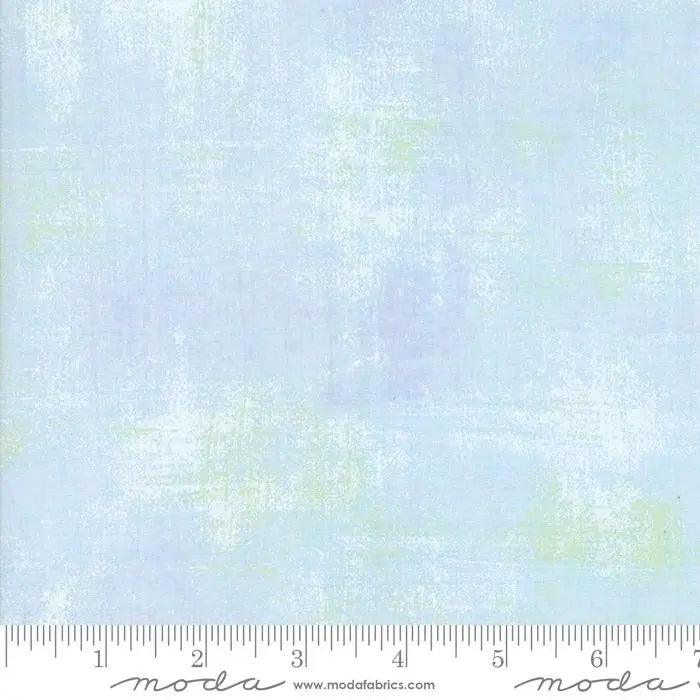 Cotton Print Blue Grunge Basics Clear Water 44/45"