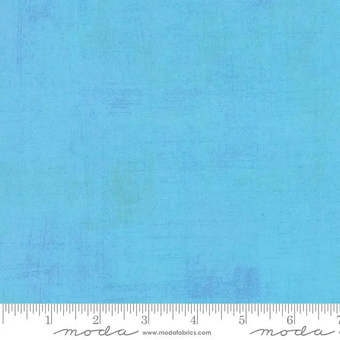 Cotton Fabric Blue Grunge Basics Sky 44/45"