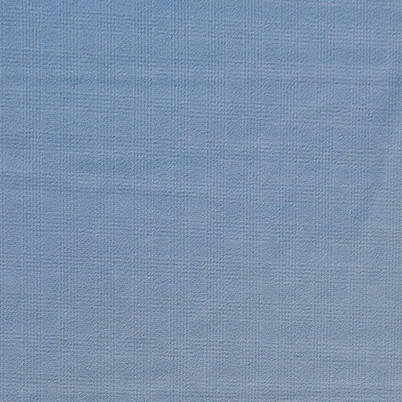 Stretch Woven Blue Lined Gingham Fabric