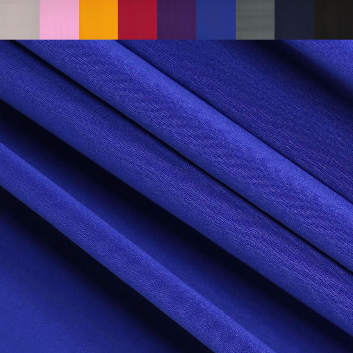 Royal Blue ITY Polyester Spandex Fabric