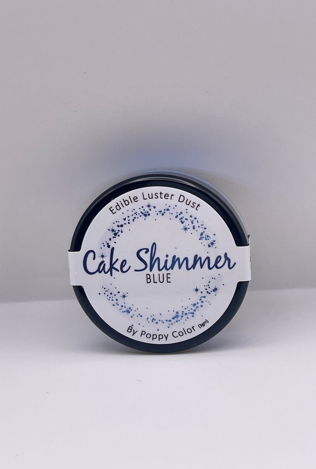 Cake Shimmer Blue by Poppy Paint 100% Edible Luster Dust 3g for Cake Decorating