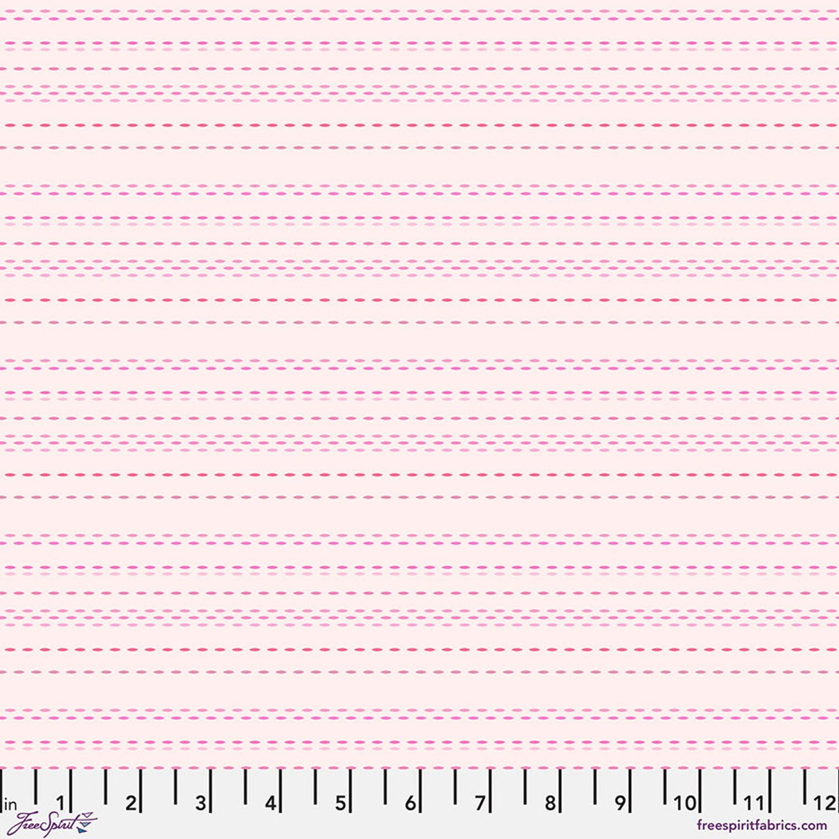 Cotton Print Blush Pic Stitch Fabric 44/45"