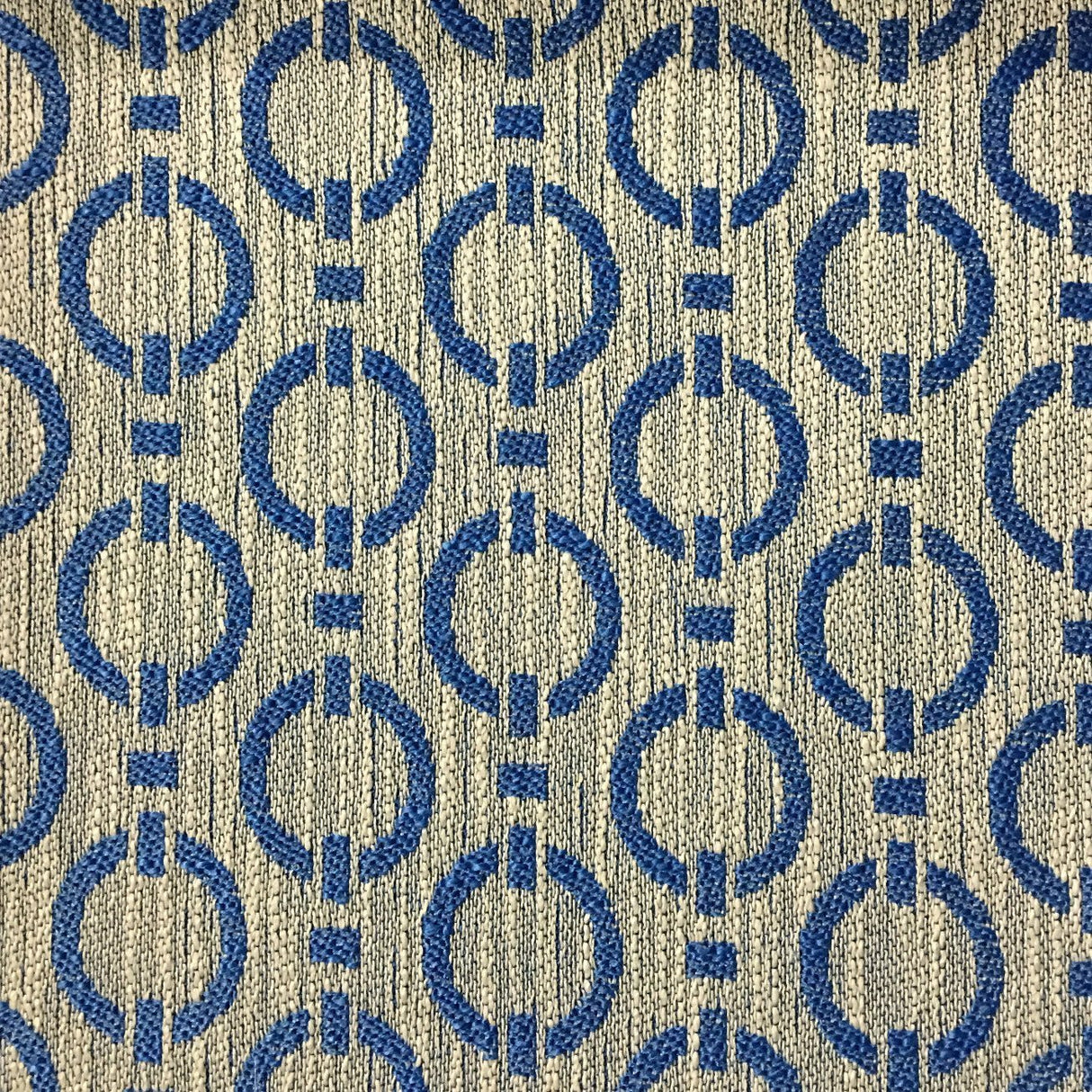 Jacquard Woven Geometric Upholstery Fabric