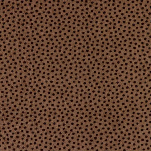 Cocoa Brown Dottie Cuddle Fabric 88/90" Wide