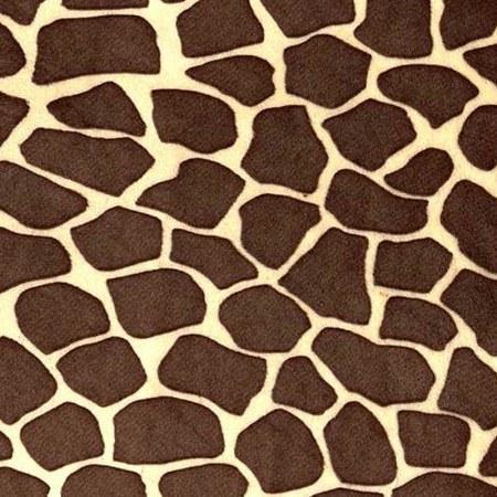 Fleece Fabric Giraffe Print 60" Wide