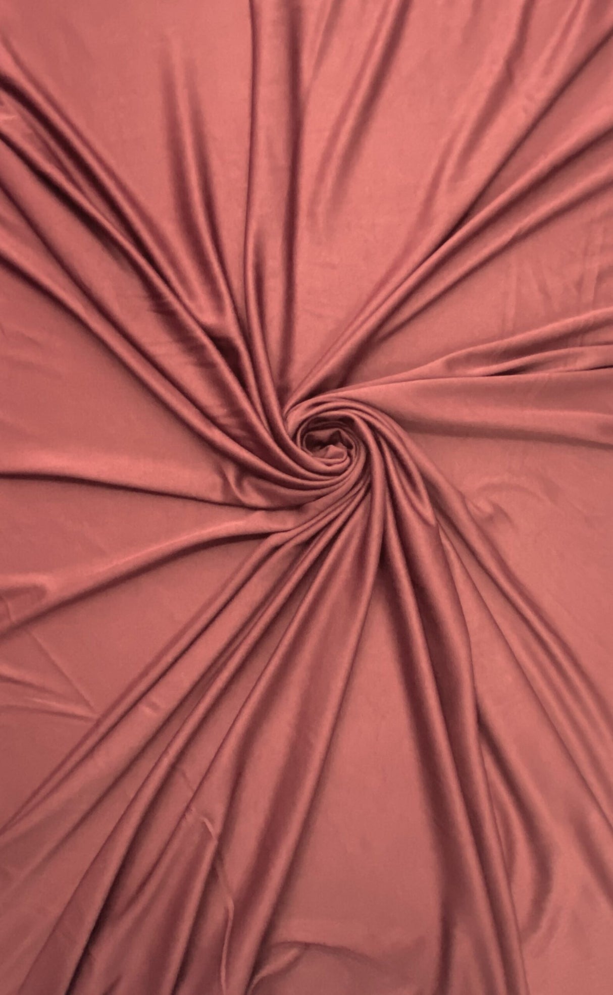 Stretch Lining Polyester Fabric - Burgundy, Matte Soft, 60" Width (1 Yard)