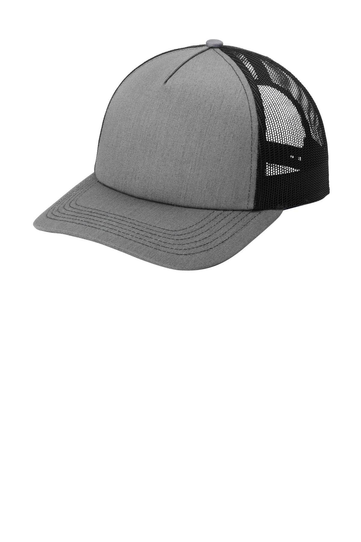 Low-Profile Snapback 5-Panel Trucker Cap