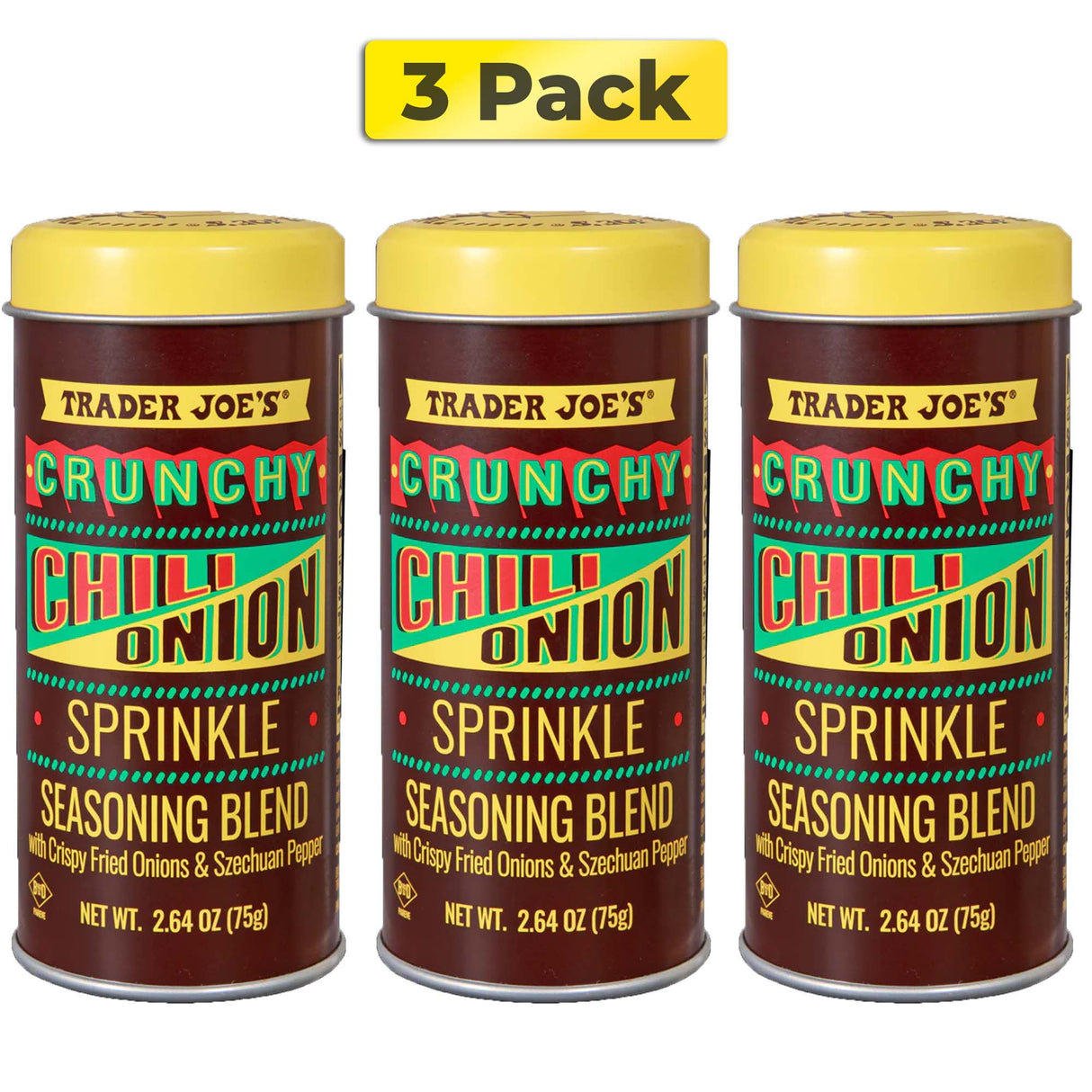Trader Joe's Crunchy Chili Onion Sprinkle Seasoning Blend | 2.64 oz