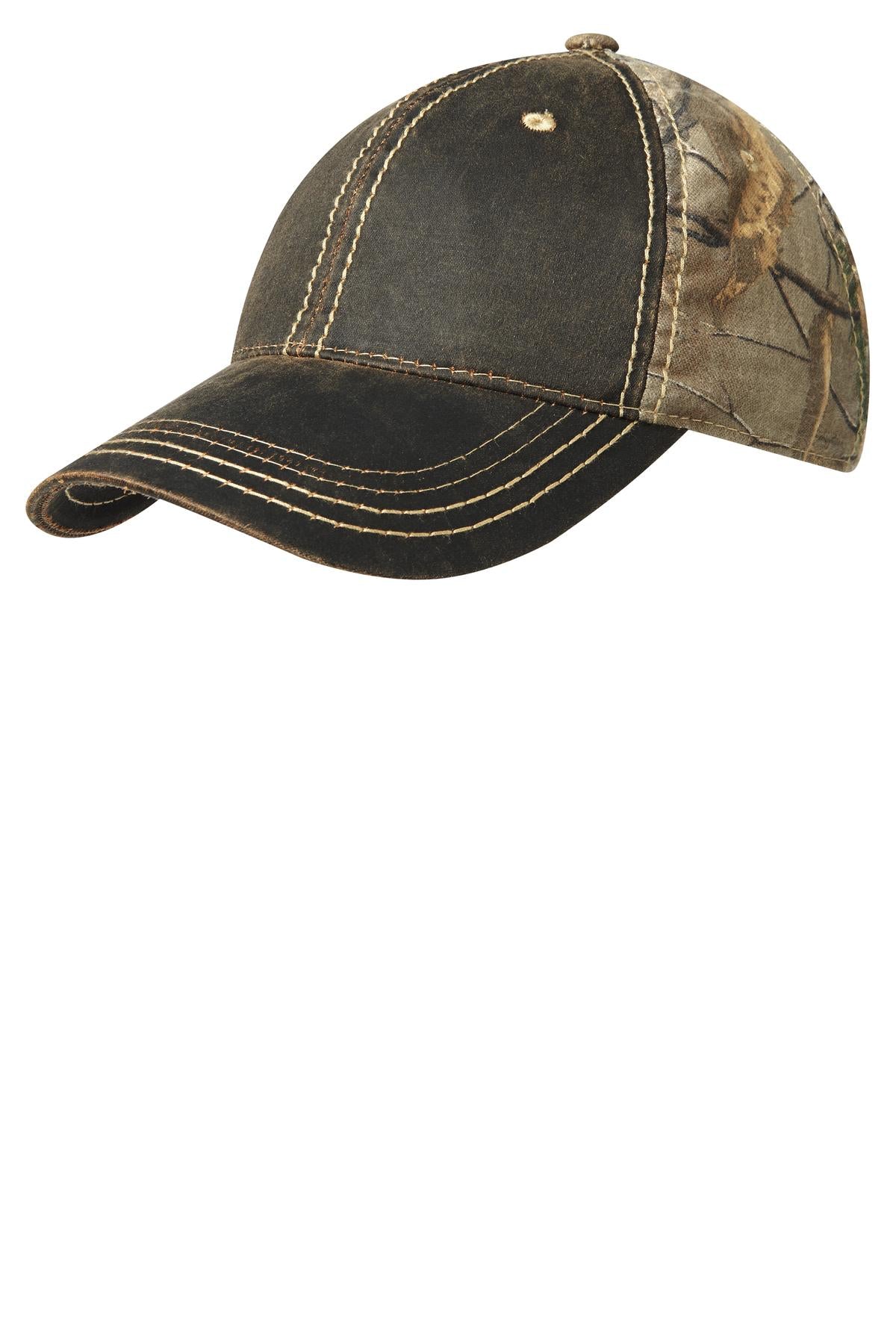 Port Authority® Pigment Print Camouflage Cap.