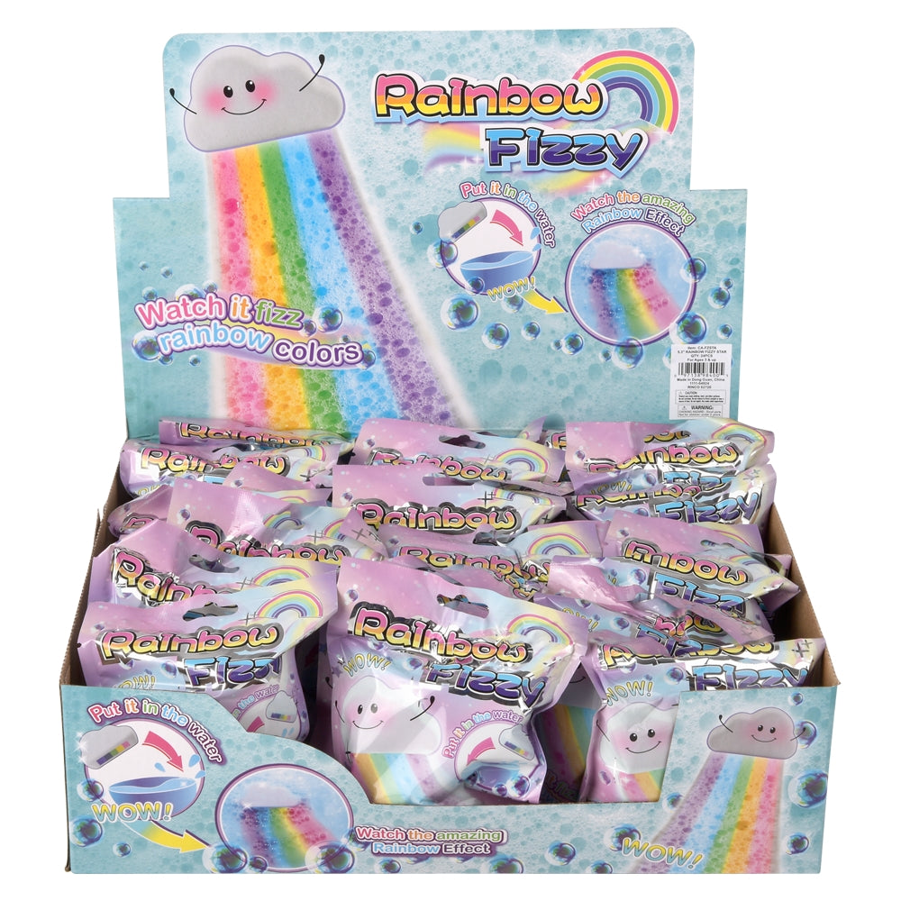 Rainbow Fizzy Cloud Display (24 Ct)