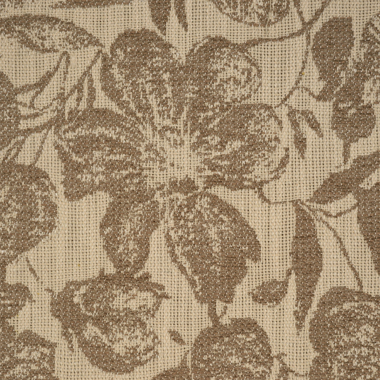 Tropical Woven Upholstery Fabric - Caicos Floral Leaf Pattern