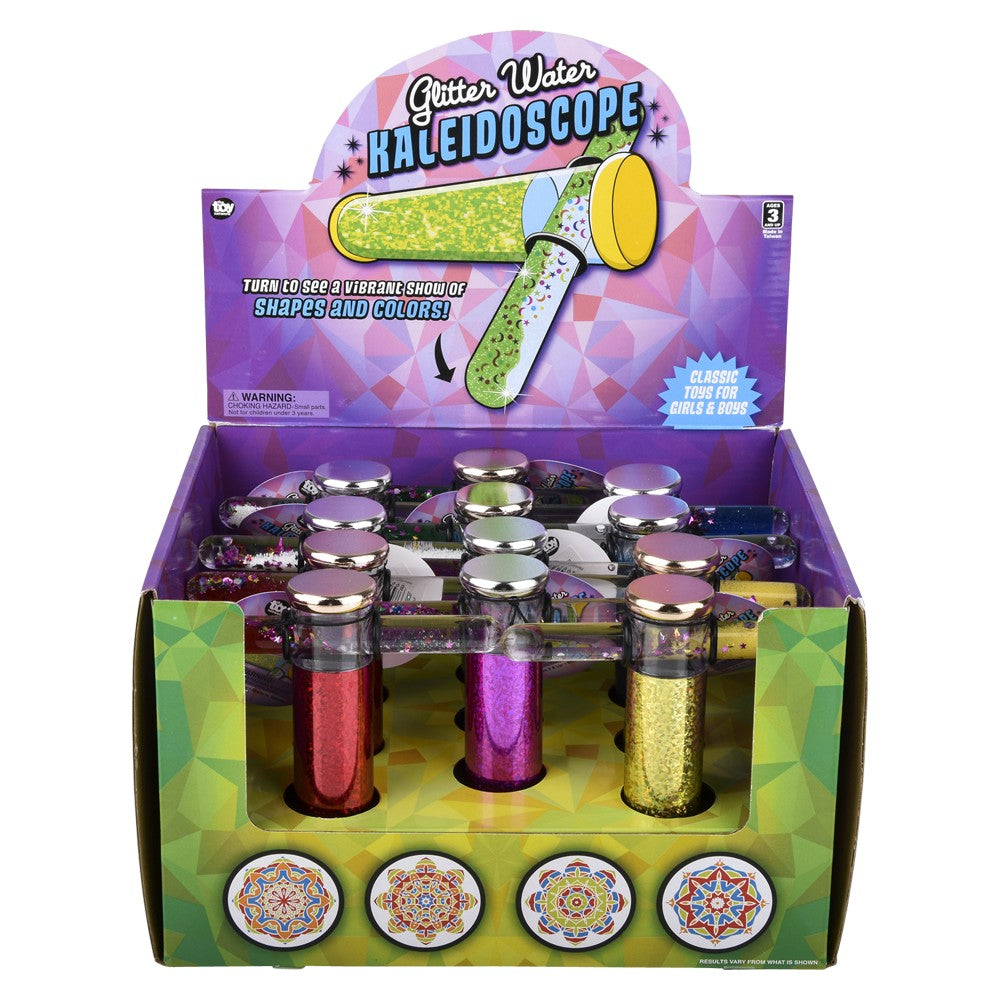 Glitter Wand Kaleidoscope (12 Display)