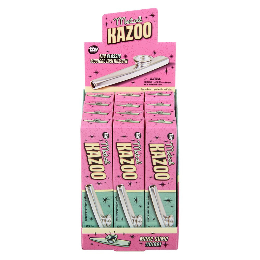 Metal Kazoo 4.75" (12 PC Display)