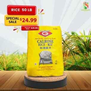 CALROSE RICE - RIZ (50LB)