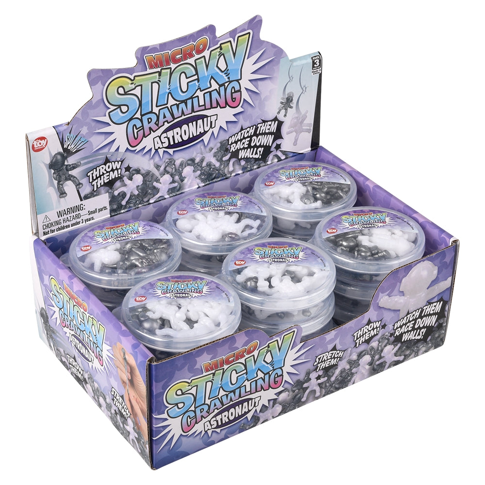 Stretch Astronaut Sticky Toys (24ct)