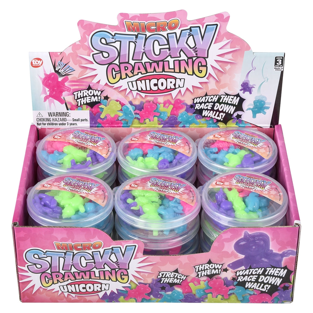 Micro Stretch-Icky Unicorns (24 Ct Display)