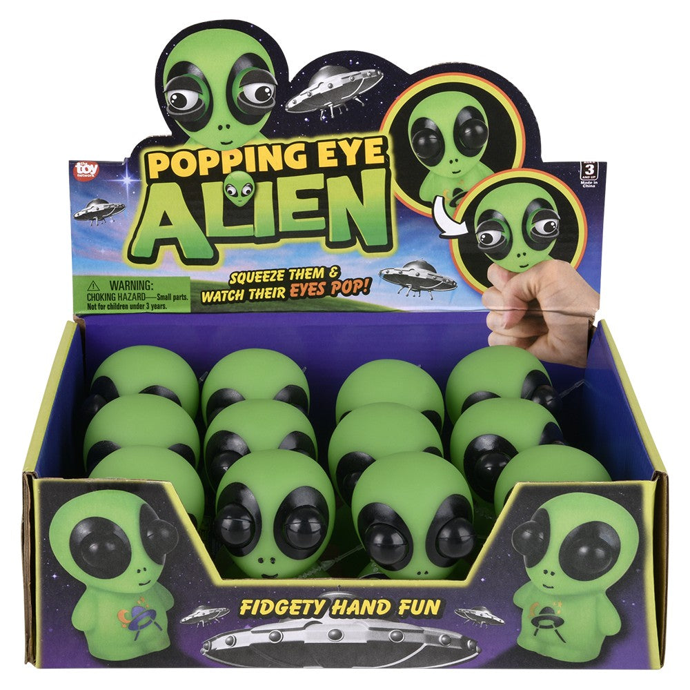 Popping Eye Alien (12 Piece Display)