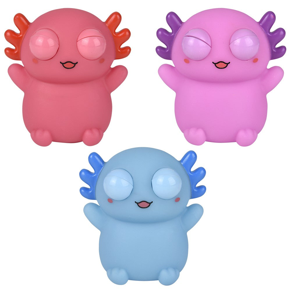 Popping Eye Axolotl Fidget Toy (12 Pc Display)
