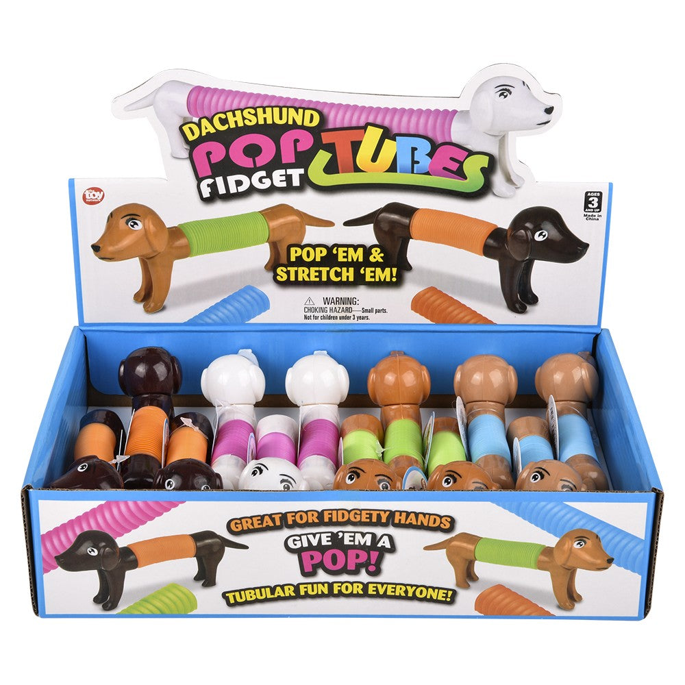 Dachshund Fidget Pop Tube (1 DSP)