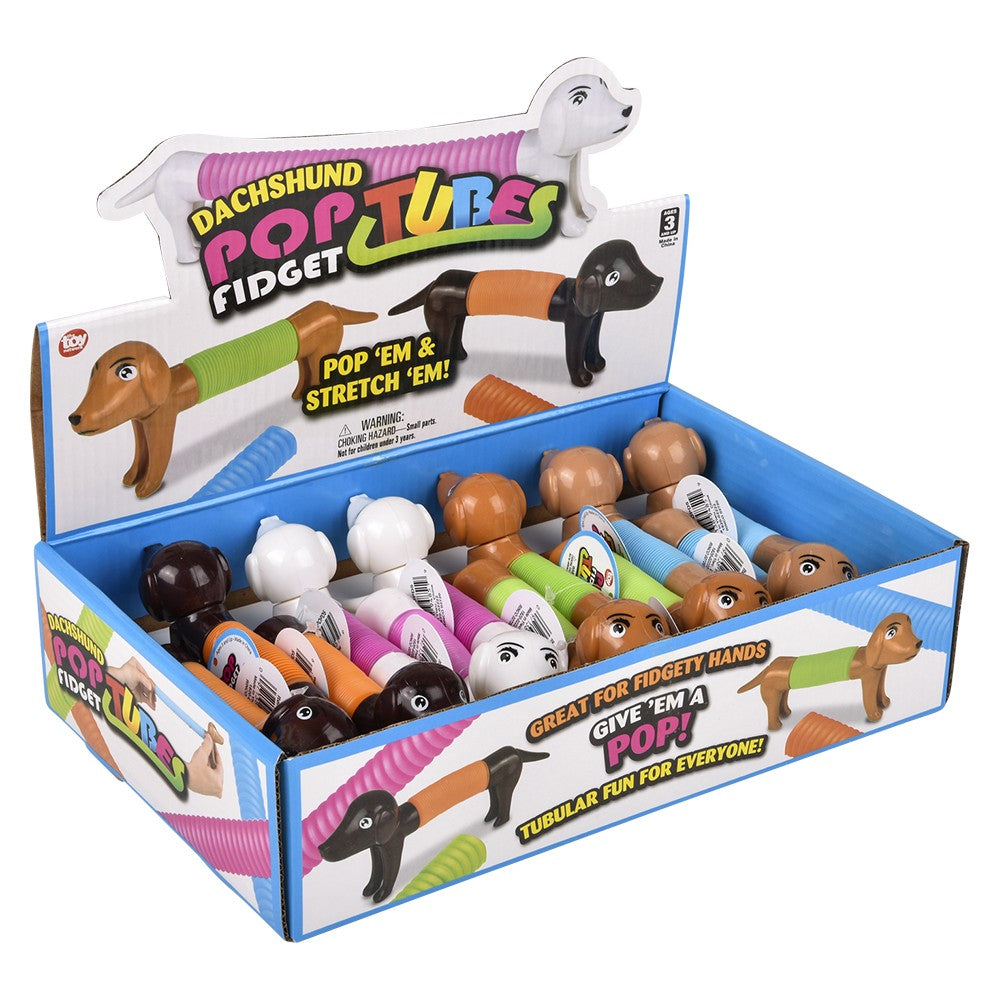 Dachshund Fidget Pop Tube (1 DSP)