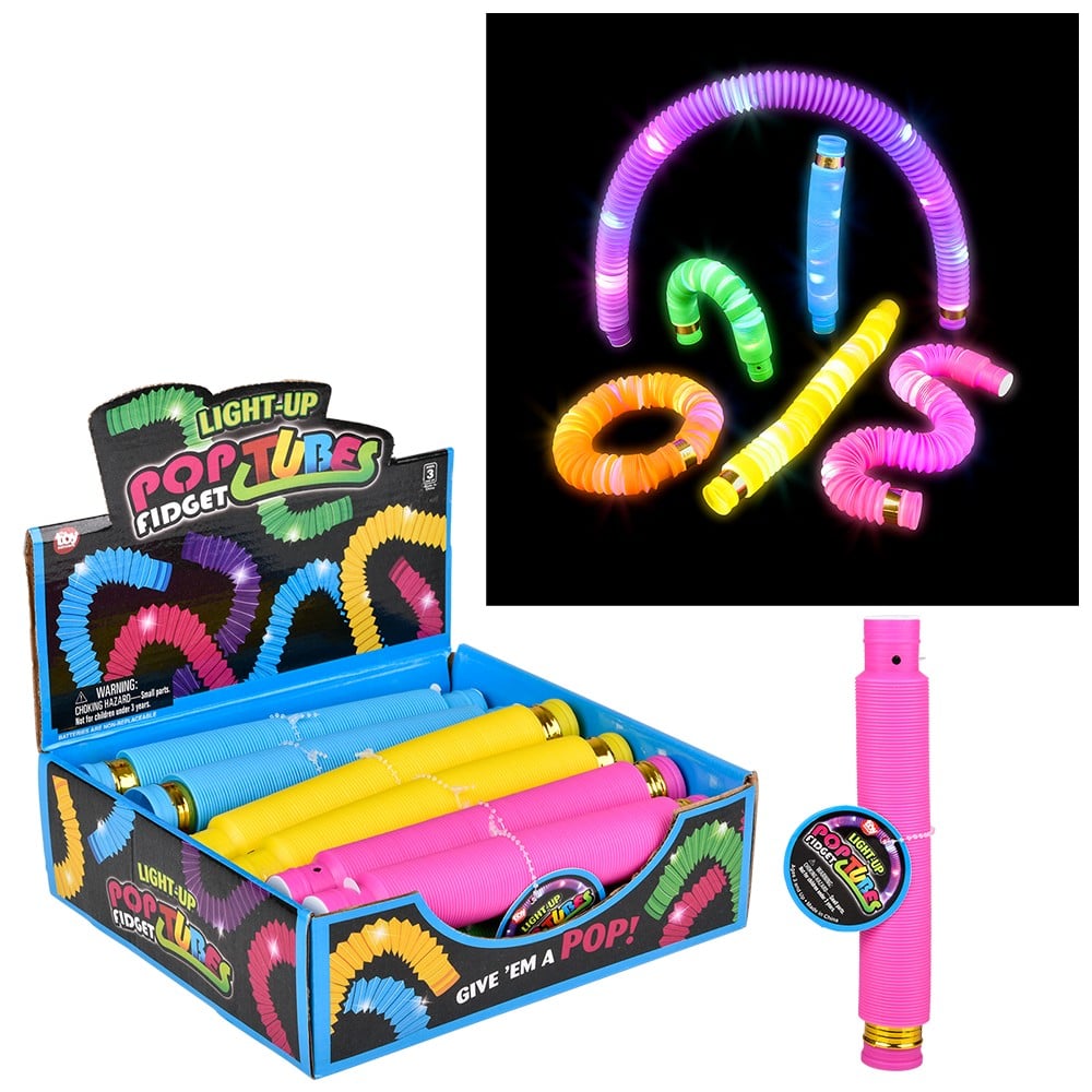 Light-Up Fidget Tube 8" (1 DSP)