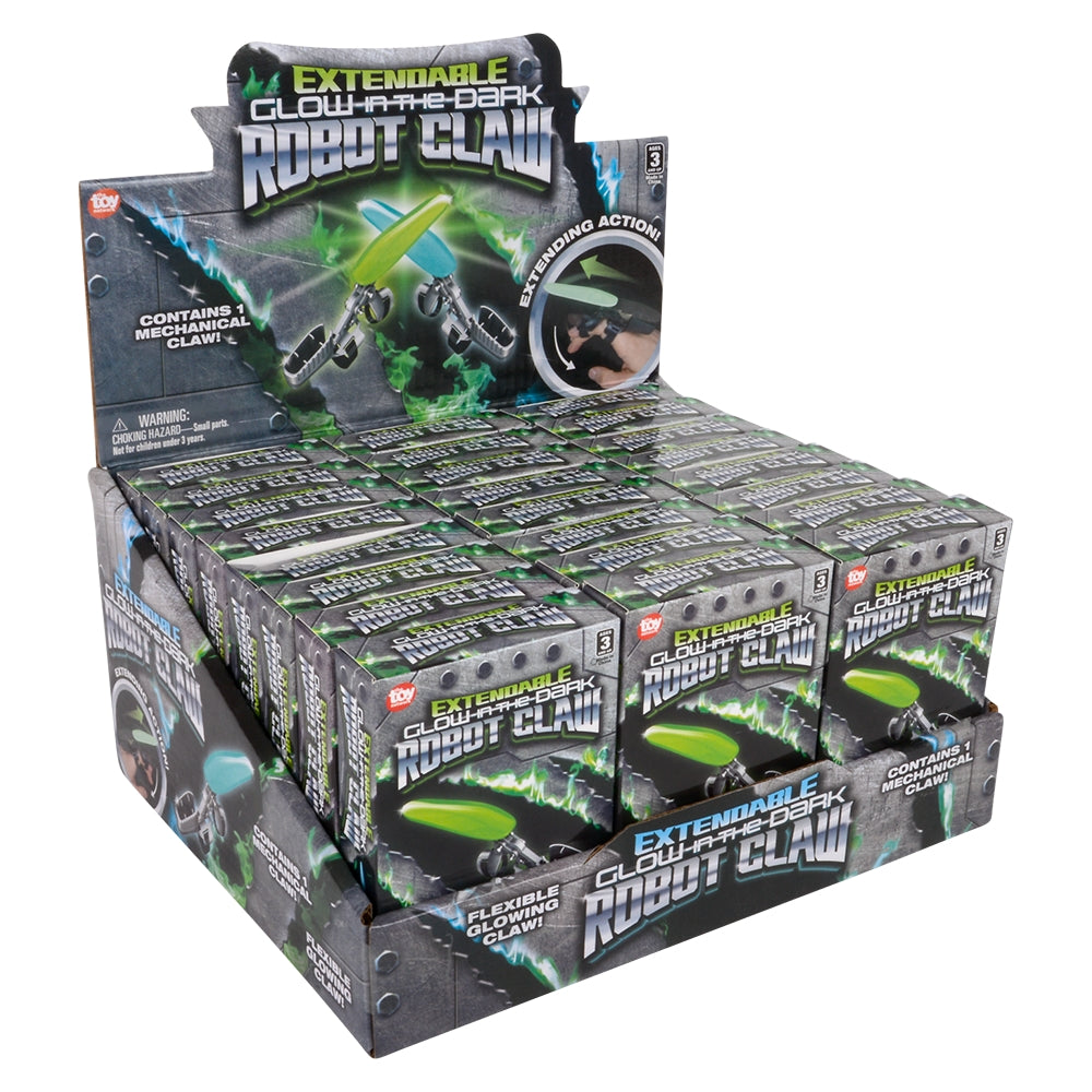 Glow In The Dark Robot Claws (1 DSP)