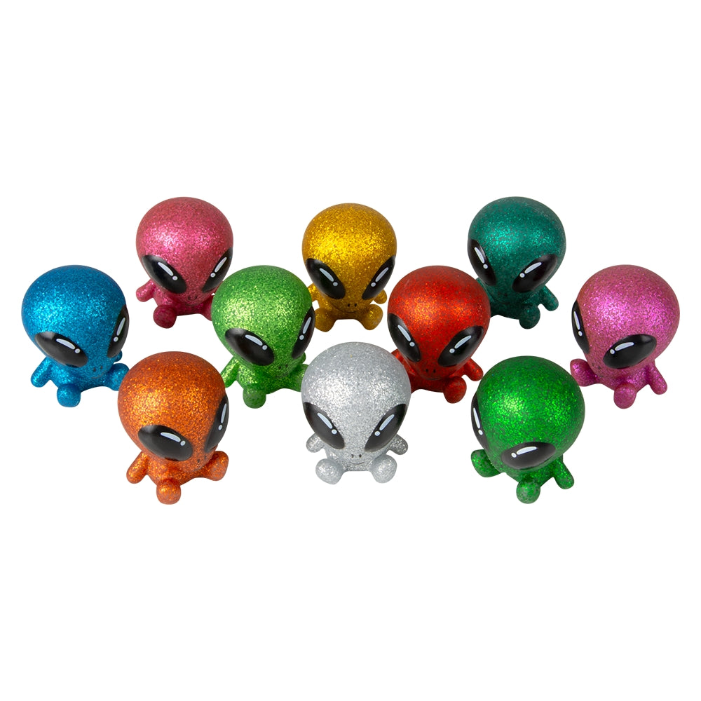 Glitter Galactic Alien Toy