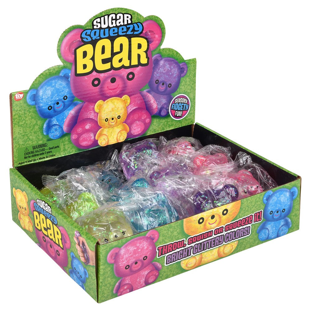 Squeezy Sugar Bears (12 Pc Display)