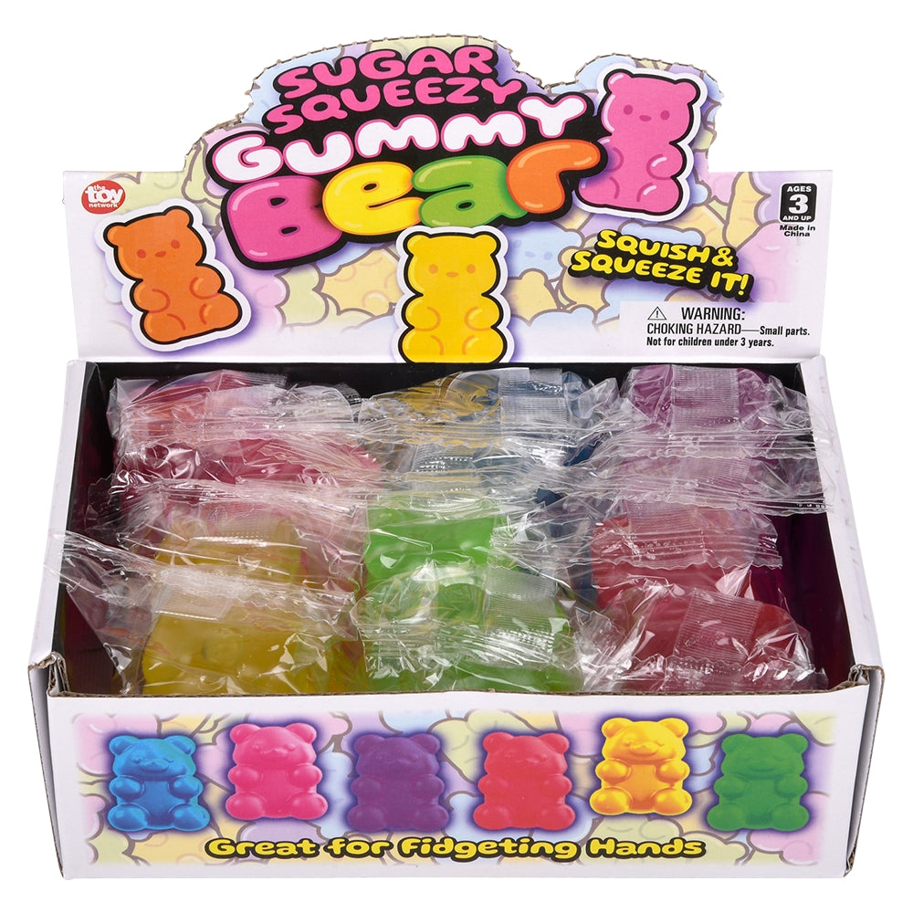 Sugar Squeezy Yummy Bear (12 Pc Display)