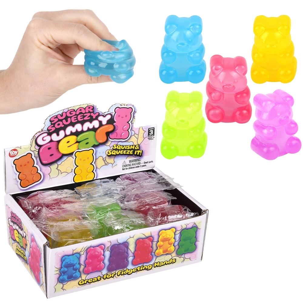 Sugar Squeezy Yummy Bear (12 Pc Display)