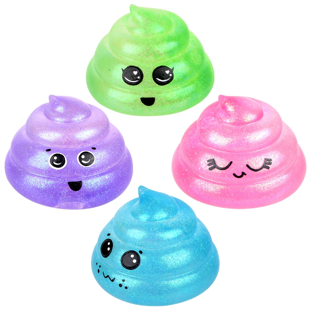Poop Squeezy Toy 4"