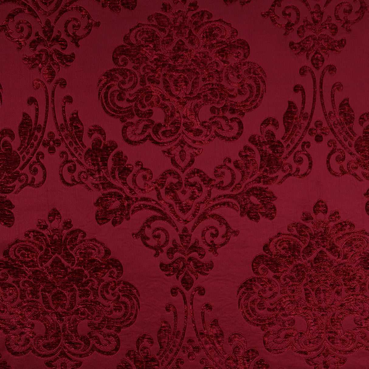 Casino Fabric 100 Percent Polyester Fabric - Tonal Damask, 56" Width (1 Yard)