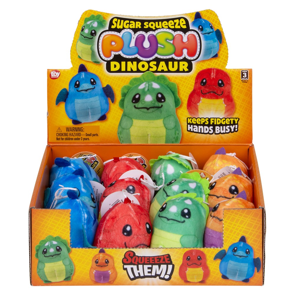 Plush Dinosaur Assortment (12 PC Display Box)