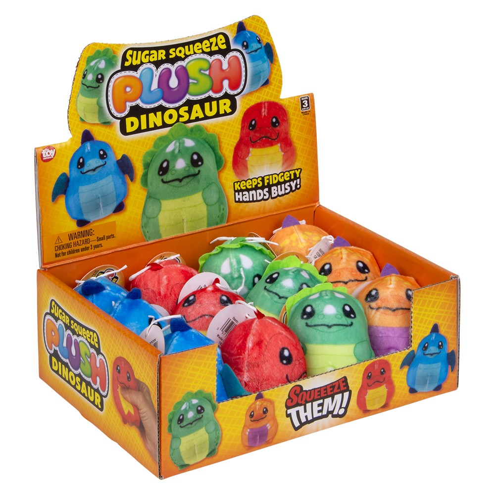 Plush Dinosaur Assortment (12 PC Display Box)
