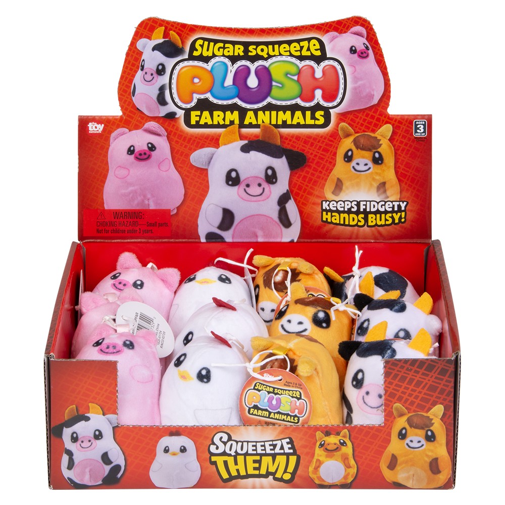 Plush Farm Assortment (12 PC Display Box)