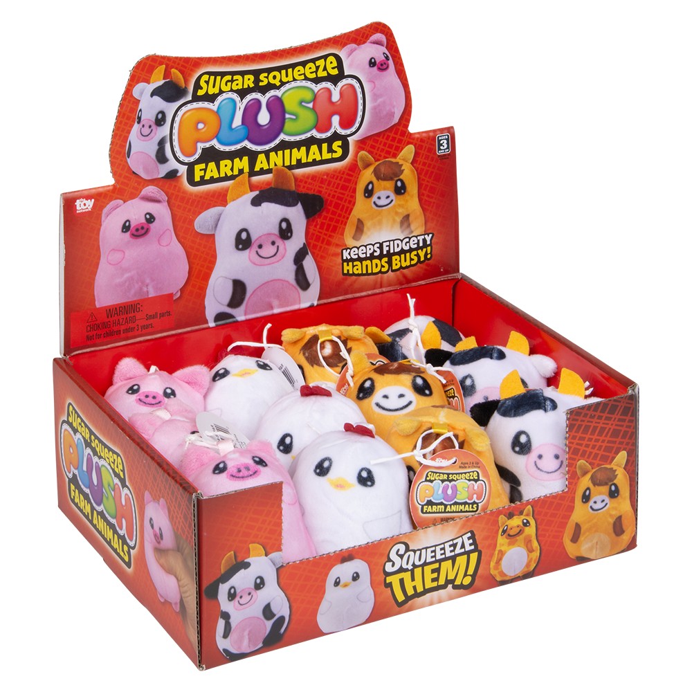 Plush Farm Assortment (12 PC Display Box)
