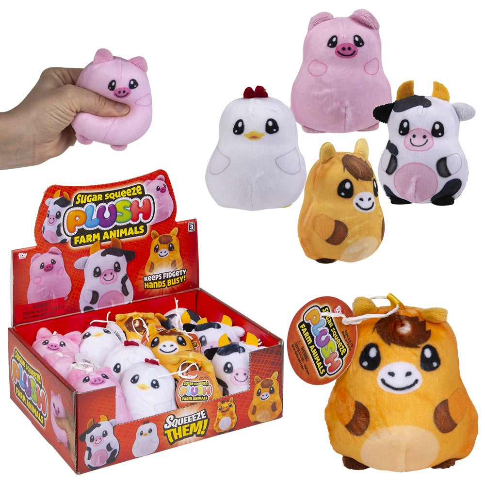 Plush Farm Assortment (12 PC Display Box)