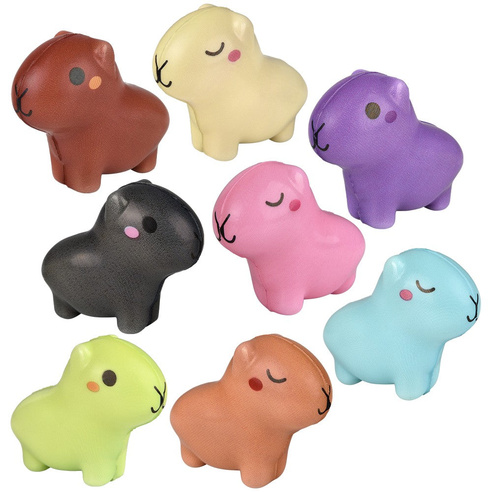 Micro Squish Capybara 2" (24 Pc Poly Bag)