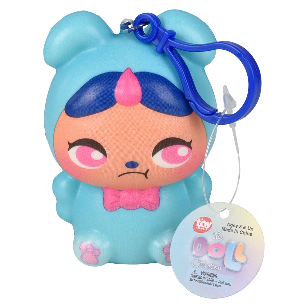 Squish Doll Clip-Ons (24/Disp)