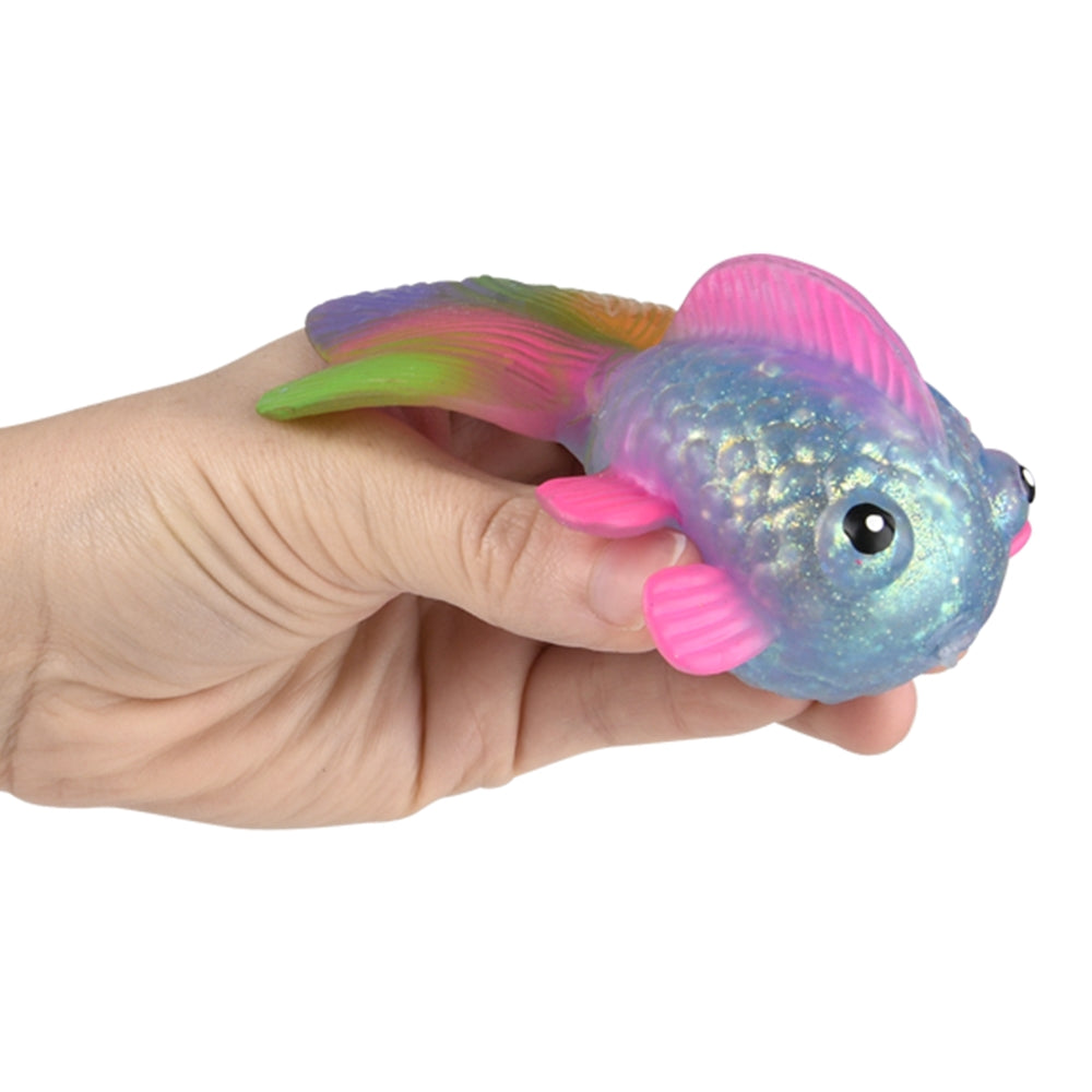 Squeezy Sugar Fidget Gold Fish (12 PC)